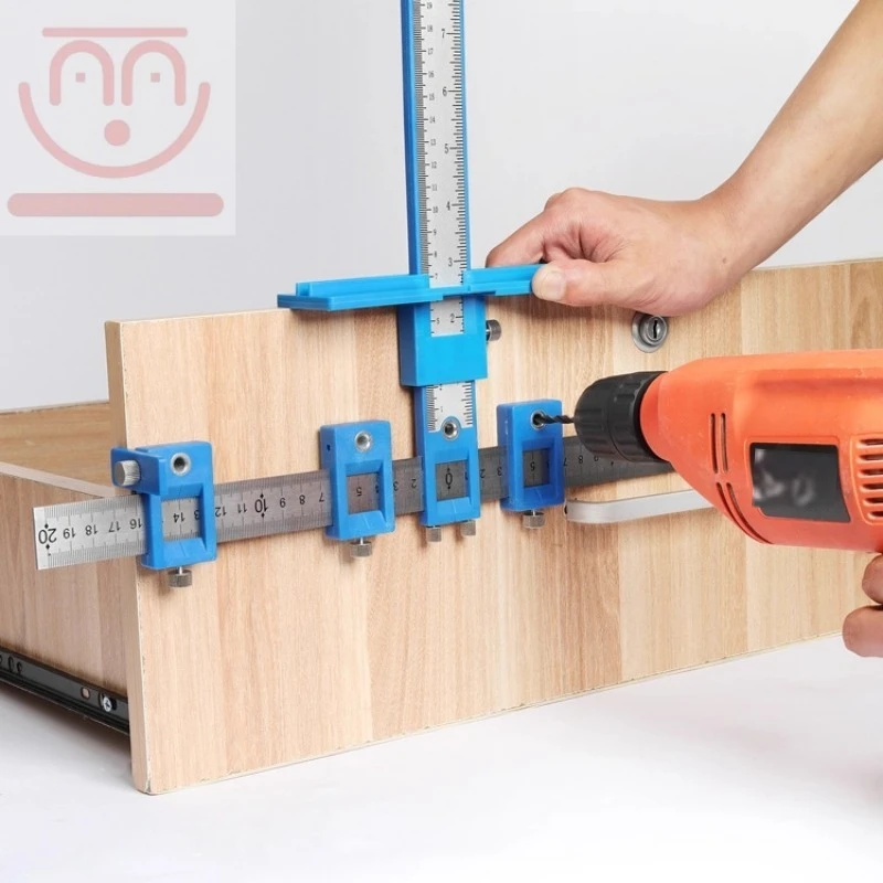 Woodworking Drill - Woodworking handle positioner, auxiliary tool cabinet