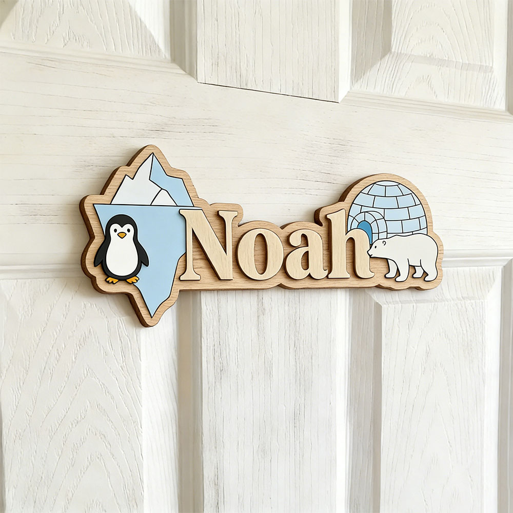 Woodworking For Beginners - Arctic Penguin & Polar Bear Custom