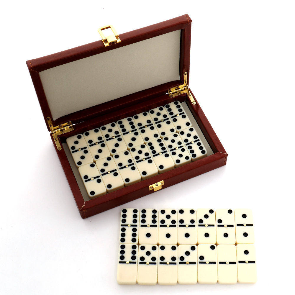 Woodworking For Beginners - 28Pcs Resin Domino Set Classic Domino