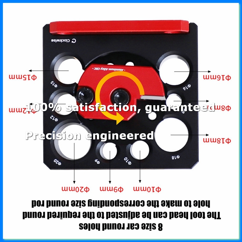 Woodworking Drill - Adjustable Dowel Maker Jig 8Mm-20Mm with