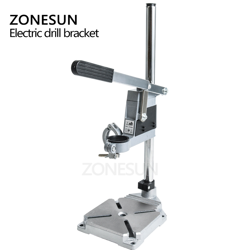 ZONESUN With fixed Electric Dr - Woodworking Drill ulasan dan harga