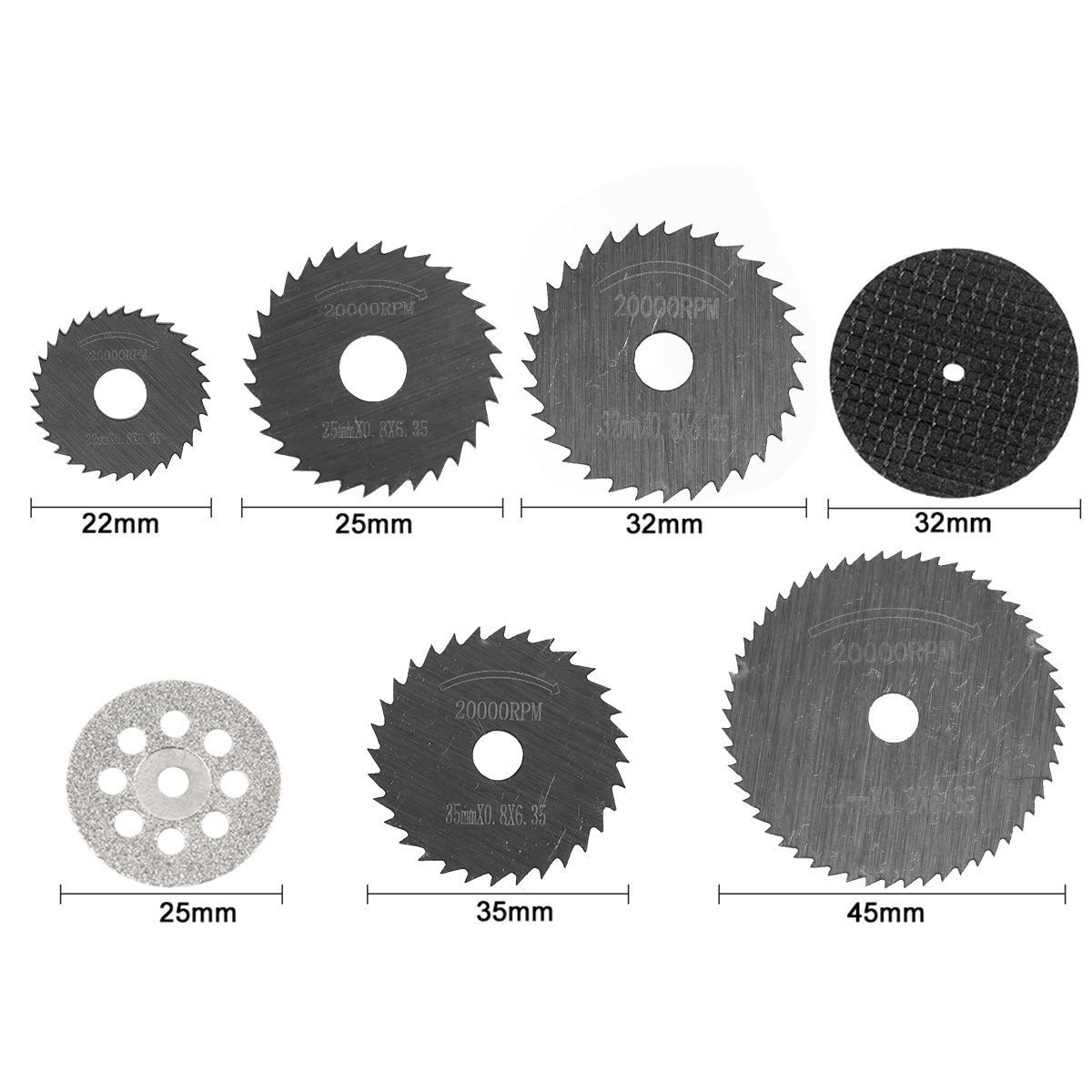 31/30pc Diamond Cutting Discs  - Woodworking Drill ulasan dan harga