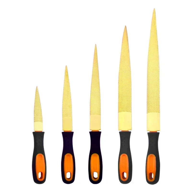 1PC Golden Tapered Rasp Wood F - Woodworking Files And Rasps ulasan dan harga
