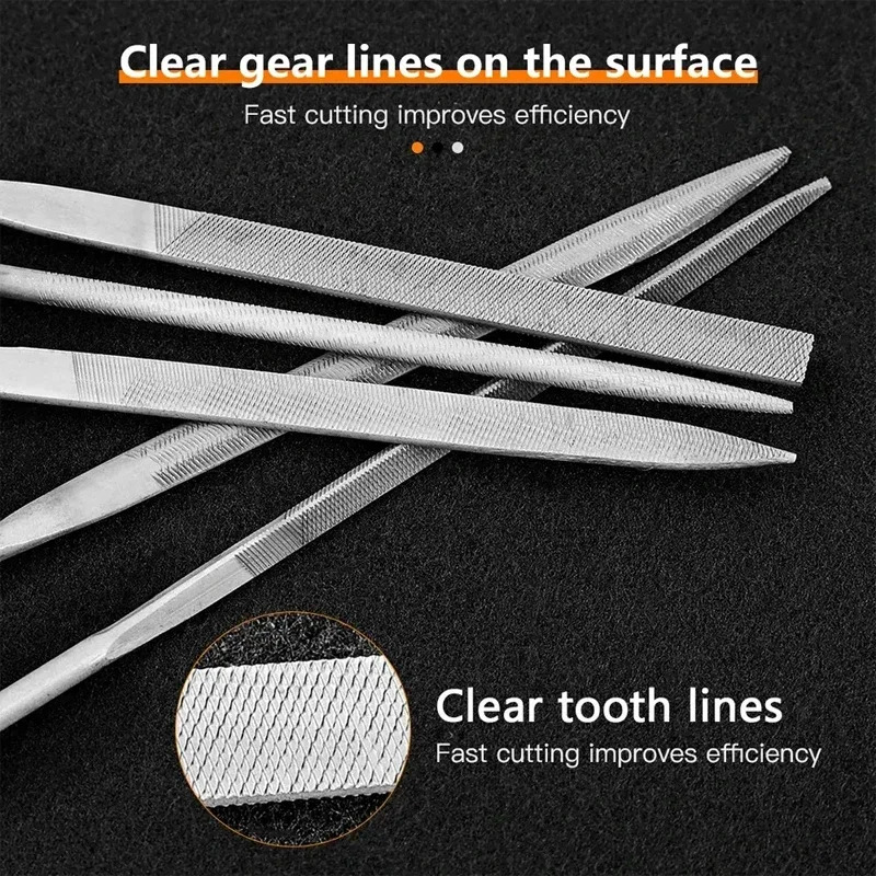 WEELEE 10pcs Metal Needle File - Woodworking Files And Rasps ulasan dan harga
