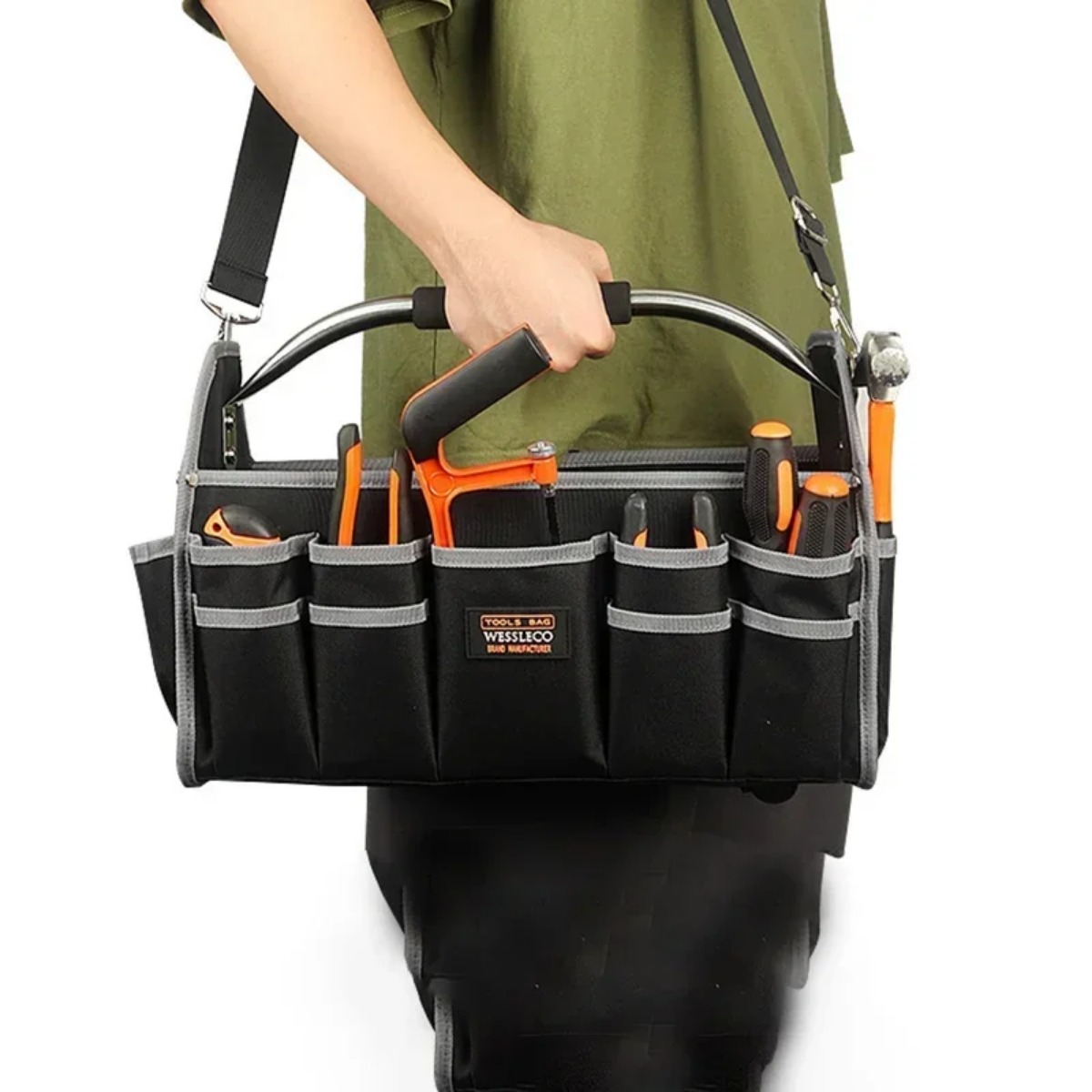 Oxford Cloth Tool Bag Iron Tub - Woodworking Youtube ulasan dan harga