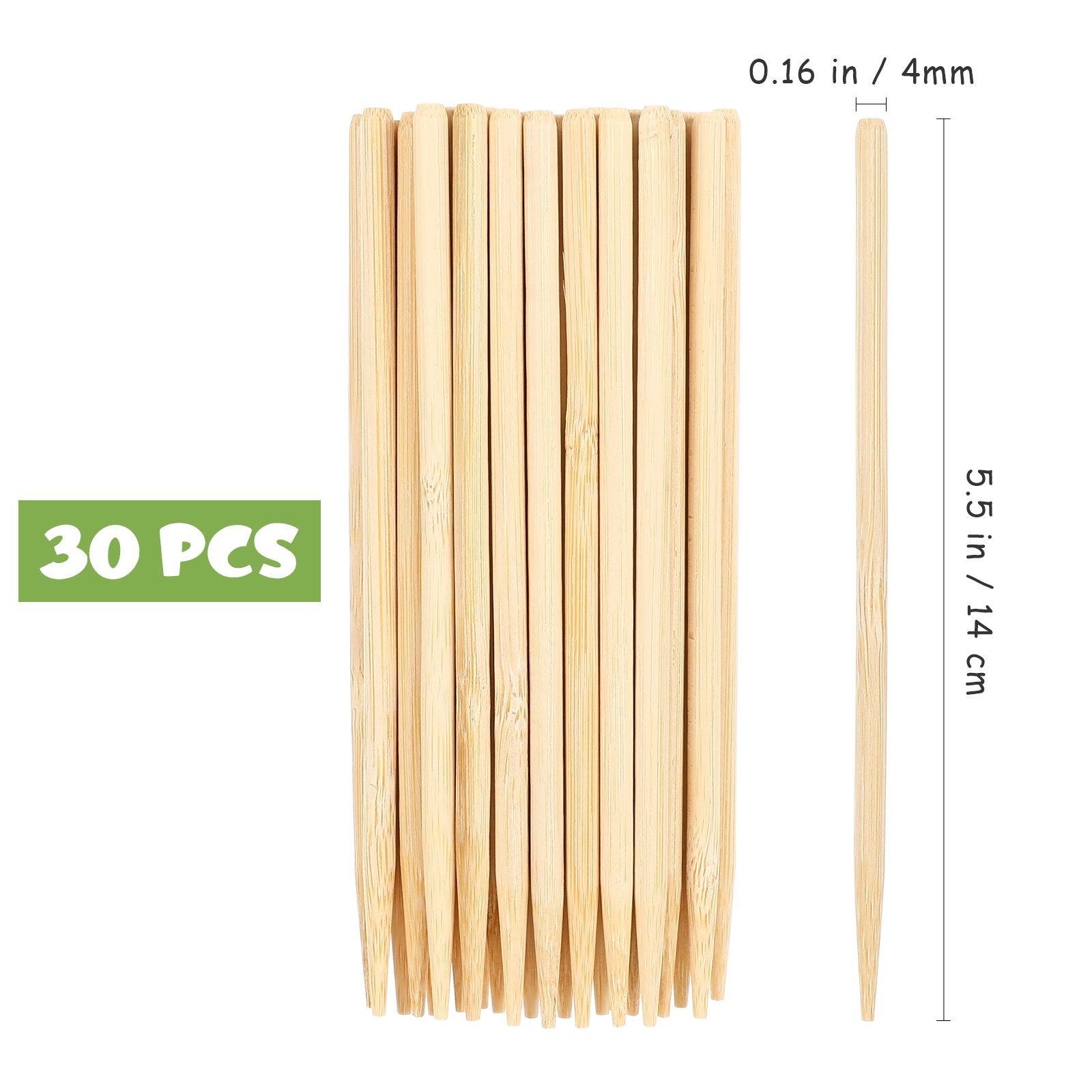 30pcs Scratch Bamboo Pens Wax  - Woodworking For Beginners ulasan dan harga