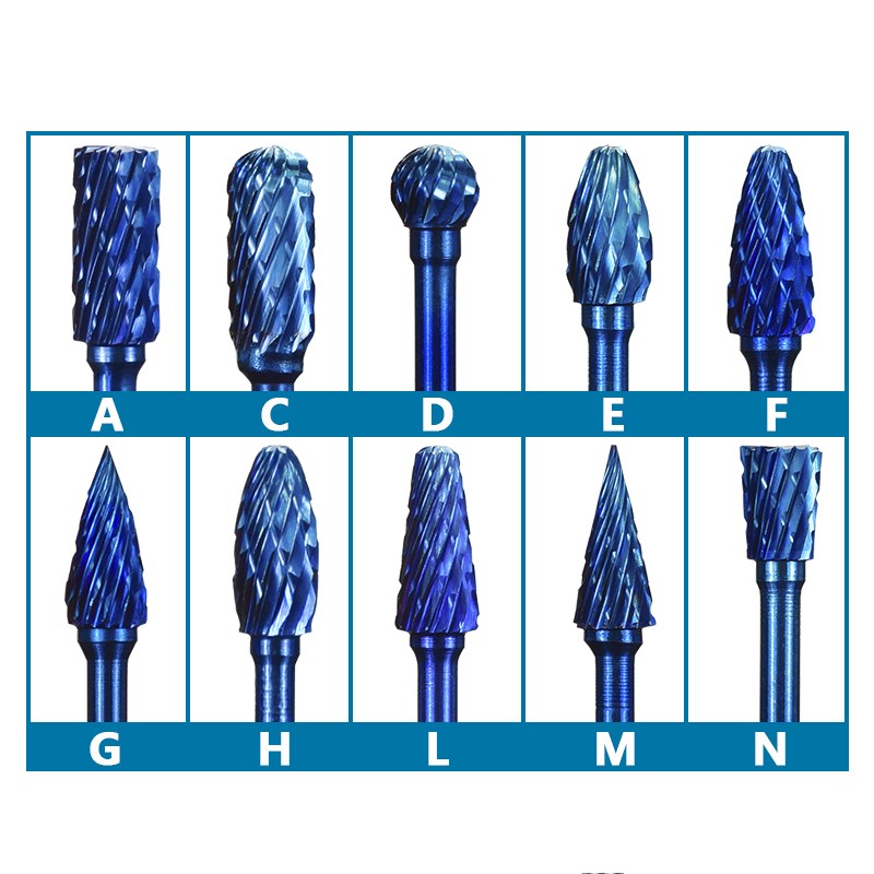 XCAN 1Box 3mm Shank Tungsten C - Woodworking Files And Rasps ulasan dan harga