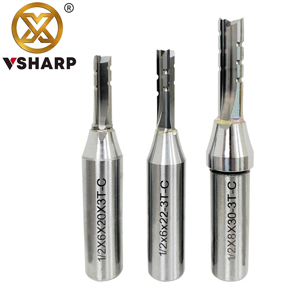 Vsharp 3 Flutes TCT Straight C - Woodworking Quotes ulasan dan harga