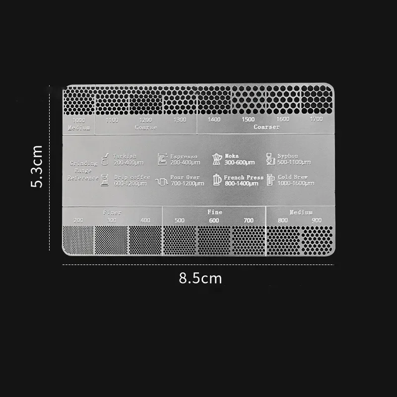 Stainless Steel Coffee Powder  - Card Scraper Steel ulasan dan harga
