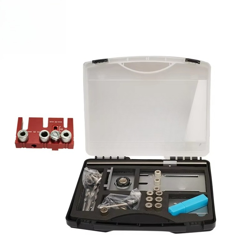 Upgrade Dowelling Jig for Furn - Woodworking Drill ulasan dan harga