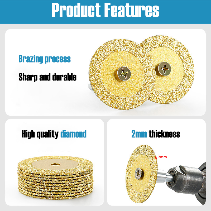 40mm Braze Diamond Saw Blade M - Woodworking Electric Saw ulasan dan harga