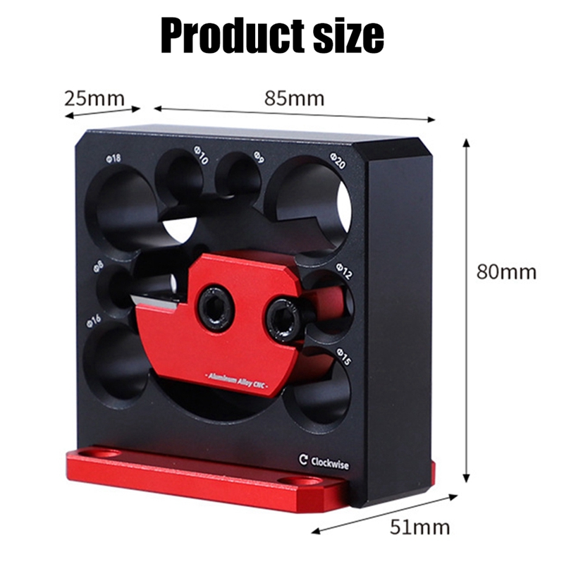 Adjustable Dowel Maker Jig 8Mm - Woodworking Drill ulasan dan harga