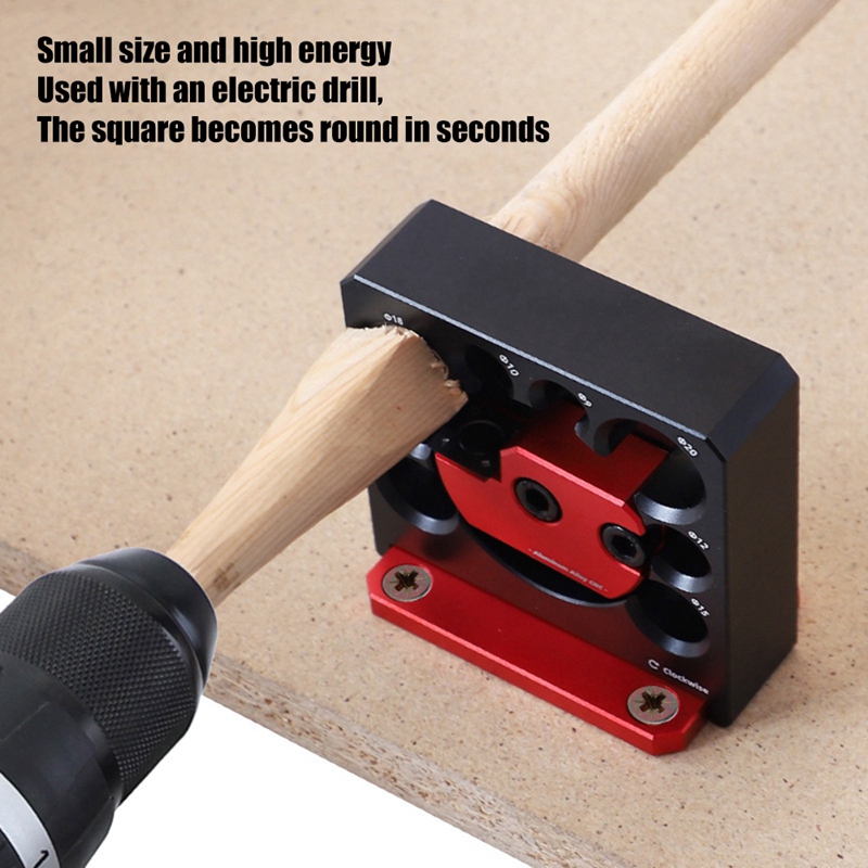 Adjustable Dowel Maker Jig 8Mm - Woodworking Drill ulasan dan harga