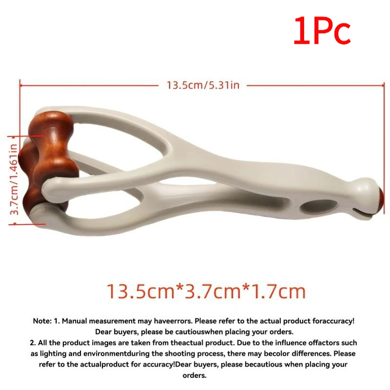 *1PC Hand Massager Roller Wood - Woodworking Therapy ulasan dan harga