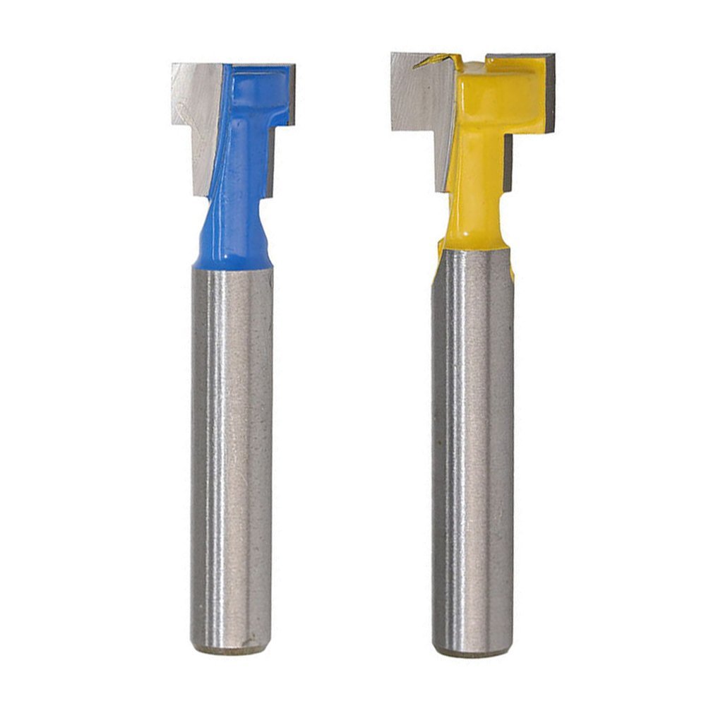 A11I 1/4 inch Shank T-Slot Cut - Woodworking Power Tools ulasan dan harga