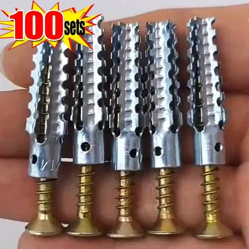 100sets M6 Metal Serrated Expa - Woodworking Youtube ulasan dan harga
