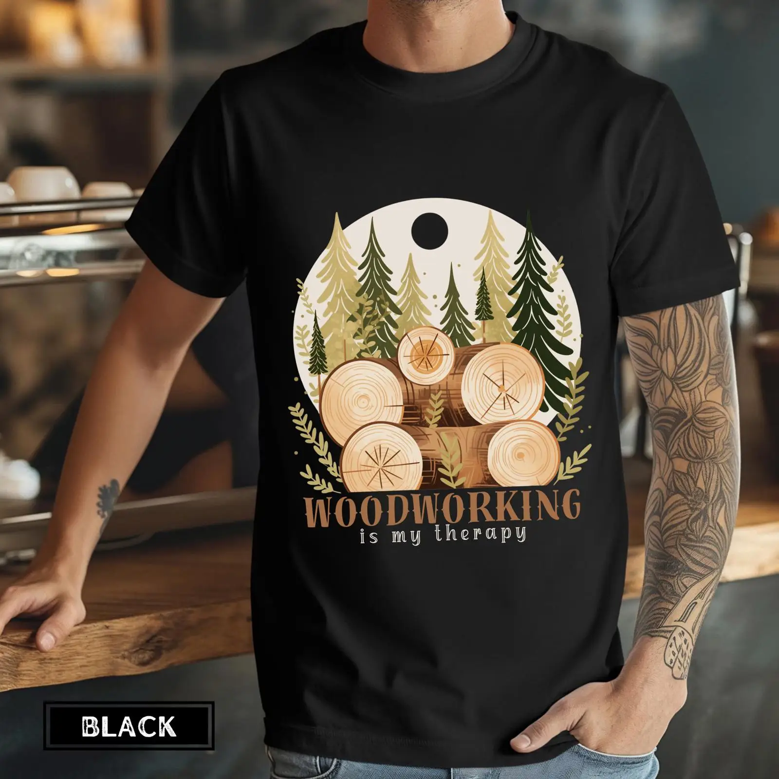 Woodworking Is My Therapy T Sh - Woodworking Therapy ulasan dan harga