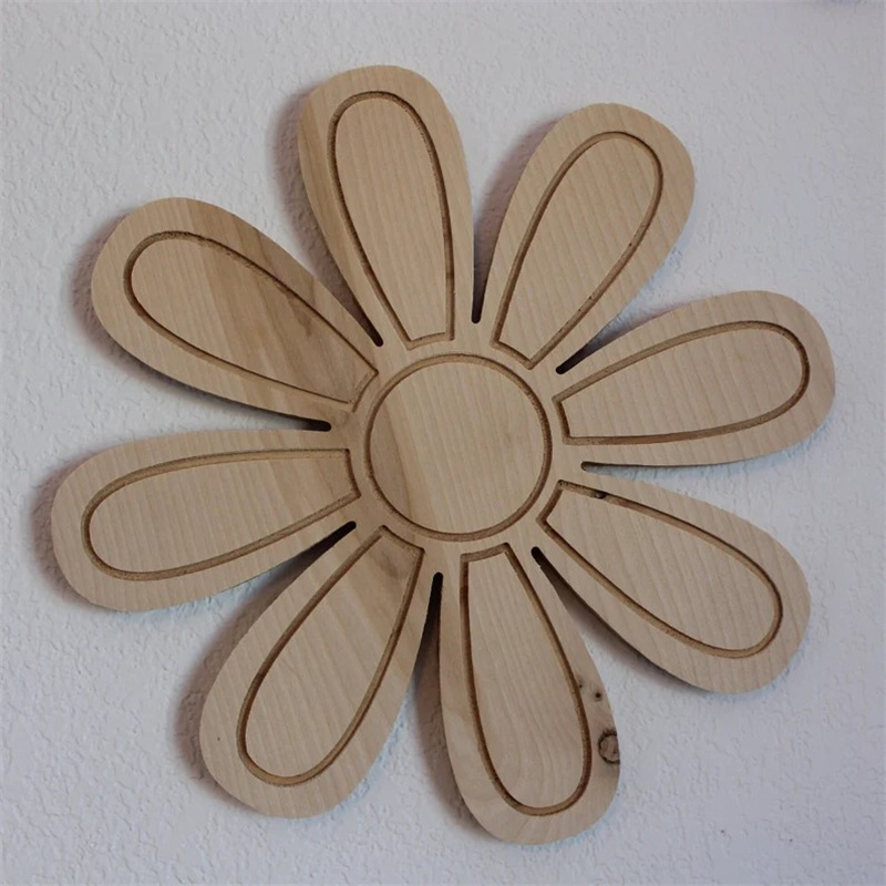 Ins Wooden Daisy Wall Flowers  - Woodworking For Beginners ulasan dan harga