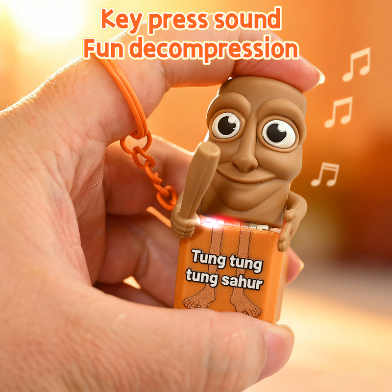 Tung tung tung Sahur Keychain  - Woodworking For Beginners ulasan dan harga