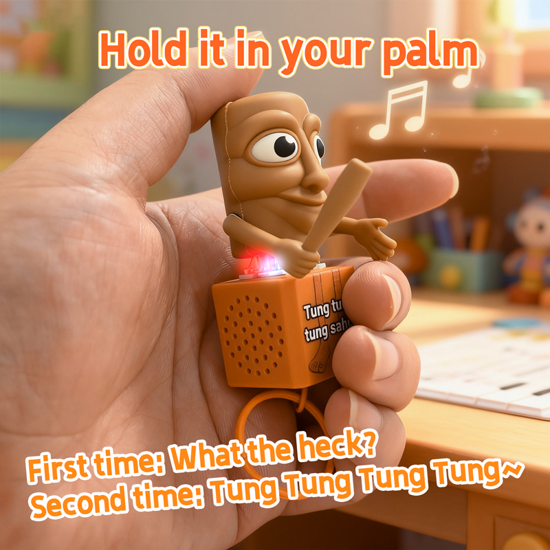 Tung tung tung Sahur Keychain  - Woodworking For Beginners ulasan dan harga