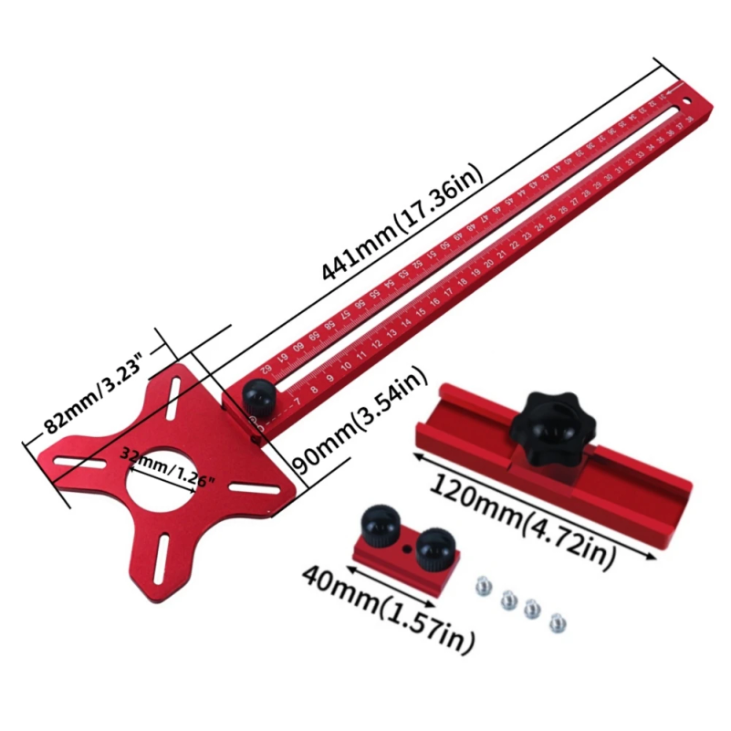 3 in 1 Router Milling Groove B - Woodworking Glue Applicator ulasan dan harga