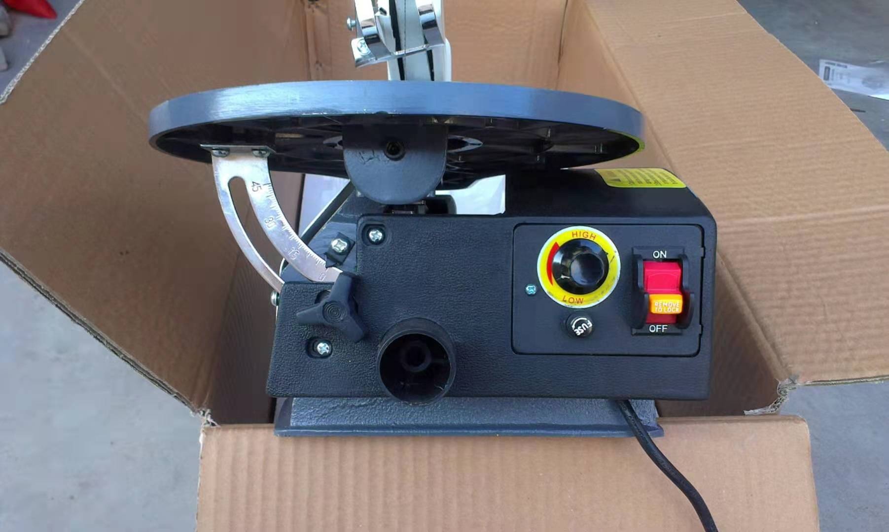 Wood Cutting Industrial Deskto - Woodworking Electric Saw ulasan dan harga
